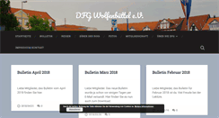 Desktop Screenshot of dfg-wf.de
